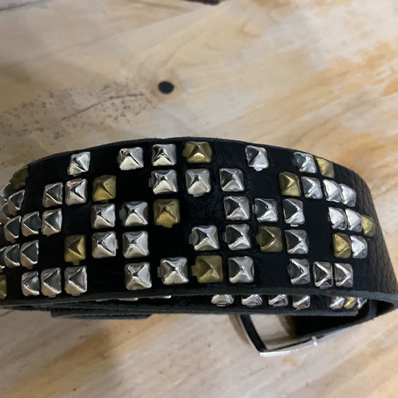 TYLIE MALIBU BELT LEATHER /NEW/VINTAGE/black - Picture 6 of 6